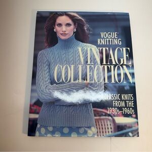 vogue knitting vintage collection book
